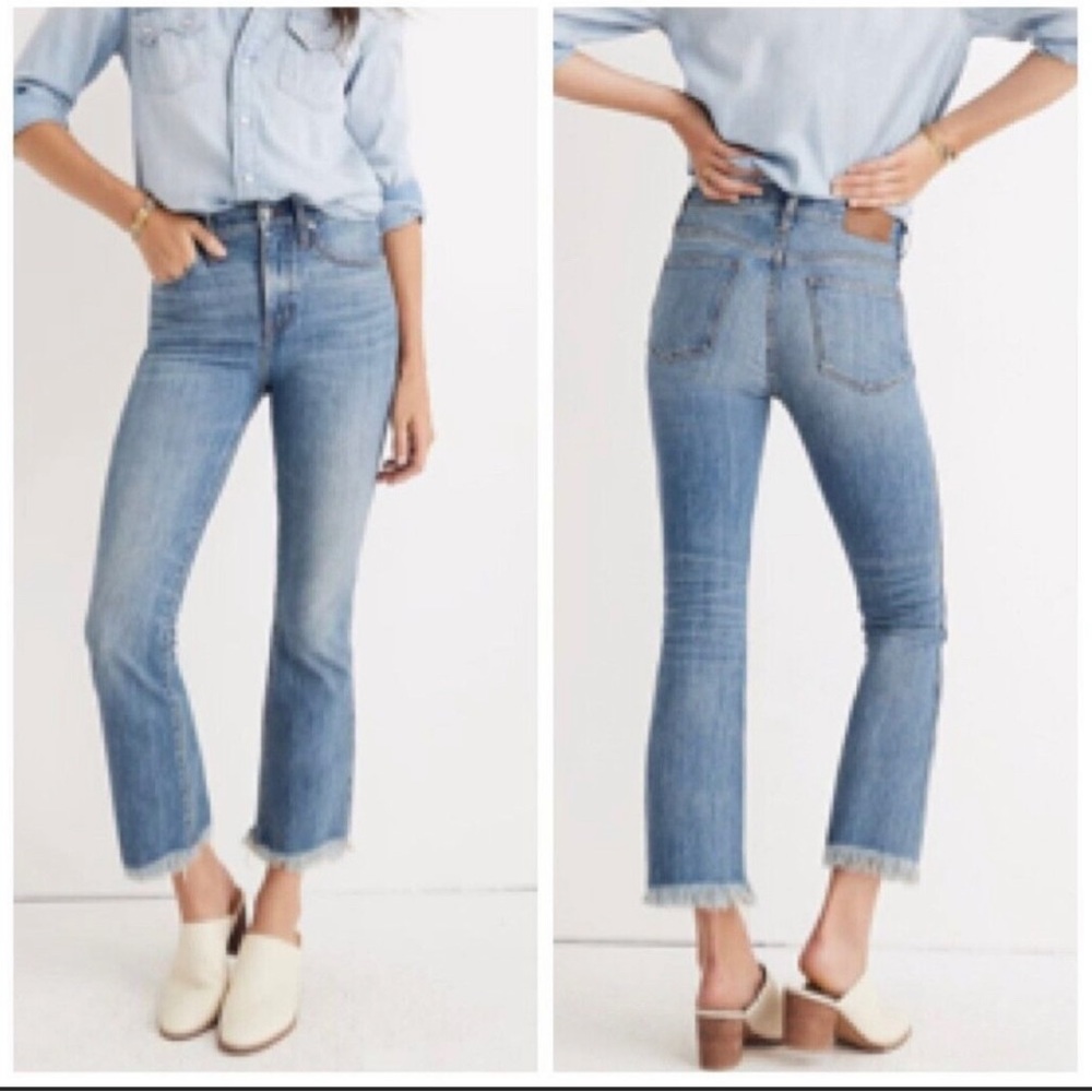 Madewell Cali Demi boot cut barely worn!